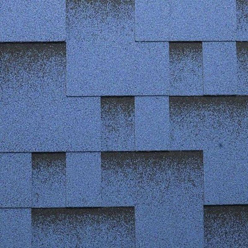 Мягкая черепица Katepal Rocky (Роки), синий (голубая лагуна)